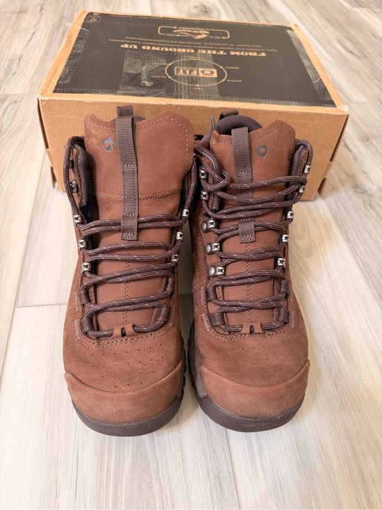 Oboz Bozeman Mid B-Dry Waterproof Hiking Boots Brown Men’s Size 8 EU 41 main image 8
